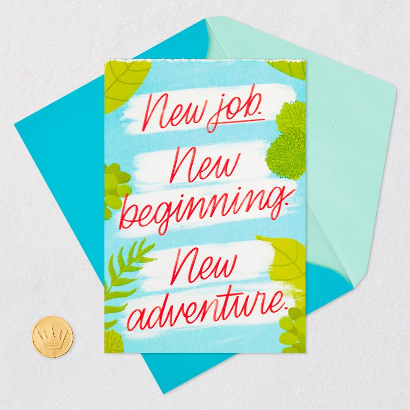 New Adventure, New Beginning New Job Card for only USD 5.59 | Hallmark