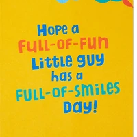 Fun Little Guy Lion Birthday Card With Sticker for only USD 3.99 | Hallmark