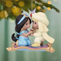 Disney Precious Moments Aladdin and Jasmine Porcelain Ornament for only USD 51.99 | Hallmark