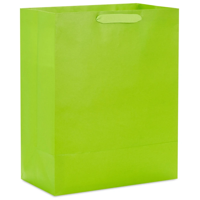 13" Solid Lime Green Large Gift Bag for only USD 4.49 | Hallmark