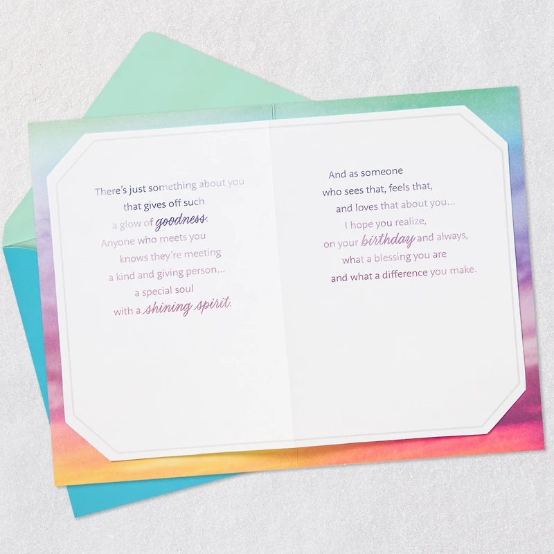 You're a Special Soul With a Shining Spirit Birthday Card for only USD 5.99 | Hallmark