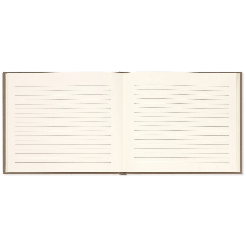 In Loving Memory Taupe Linen Guest Book for only USD 26.99 | Hallmark
