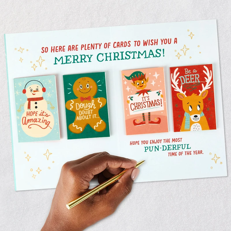 Pun-derful Season of Plenty Christmas Card With Mini Cards for only USD 5.99 | Hallmark