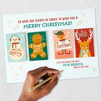 Pun-derful Season of Plenty Christmas Card With Mini Cards for only USD 5.99 | Hallmark