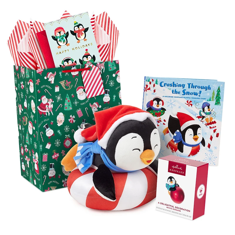 Playful Penguins Trio Gift Set for only USD 4.49-42.99 | Hallmark
