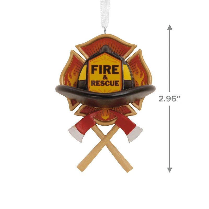 Fire and Rescue Emblem Hallmark Ornament for only USD 14.99 | Hallmark
