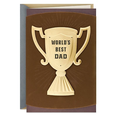 World's Best Dad Father's Day Card for only USD 7.99 | Hallmark