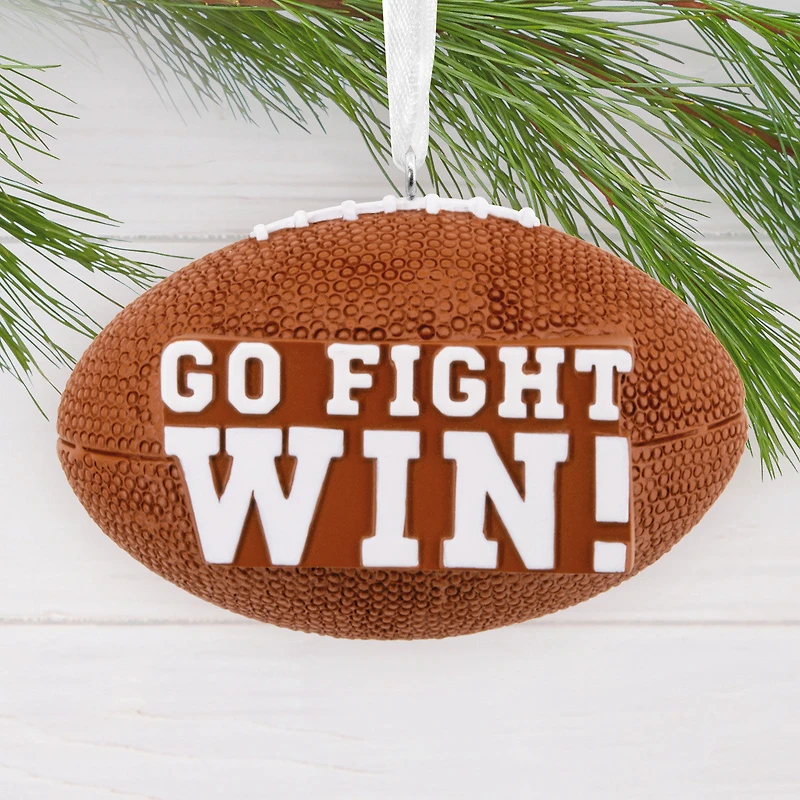Go Fight Win Football Hallmark Ornament for only USD 14.99 | Hallmark