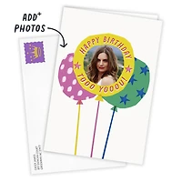 Bold and Bright Balloons Custom Birthday Card for only USD 4.99 | Hallmark