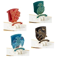 Harry Potter™ House Crests 3D Pop-Up Cards, Pack of 4 for only USD 21.99 | Hallmark