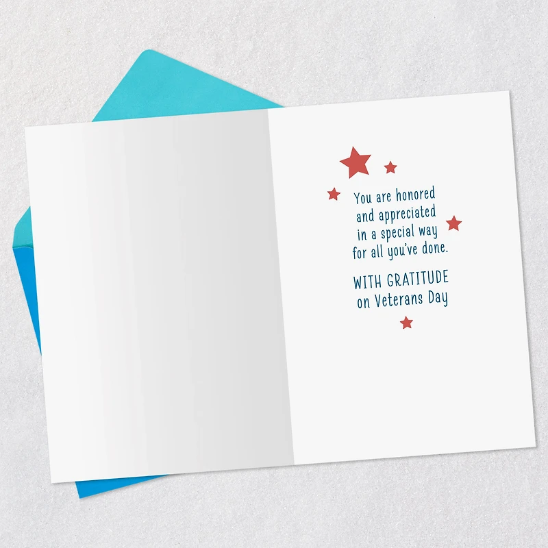 The Blessing of Freedom Religious Veterans Day Card for only USD 2.00 | Hallmark