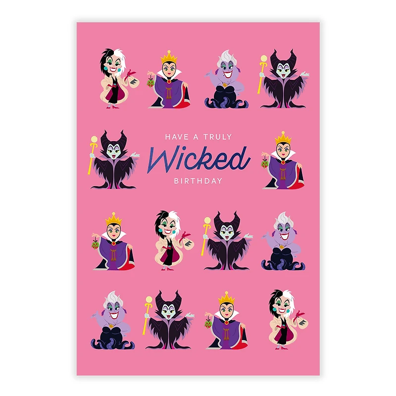Disney Villains Up To No Good Custom Birthday Card for only USD 4.99 | Hallmark