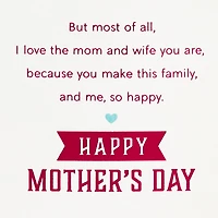 We Thrive Together Mother's Day Card for Wife for only USD 7.99 | Hallmark