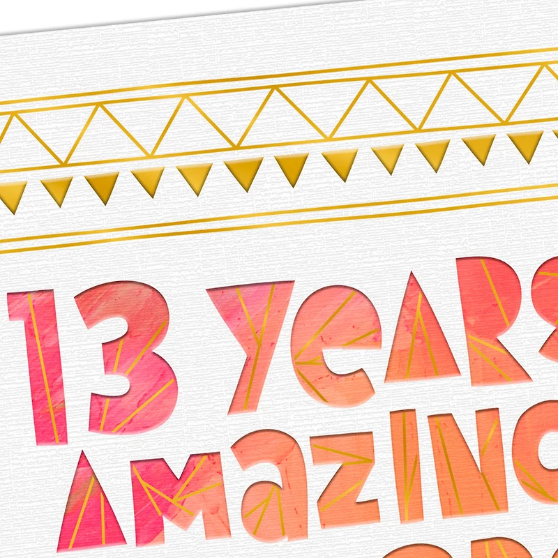 You're Amazing 13th Birthday Card for only USD 3.99 | Hallmark