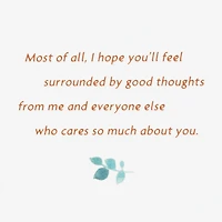 Wishing You Peace and Healing Sympathy Card for only USD 7.99 | Hallmark