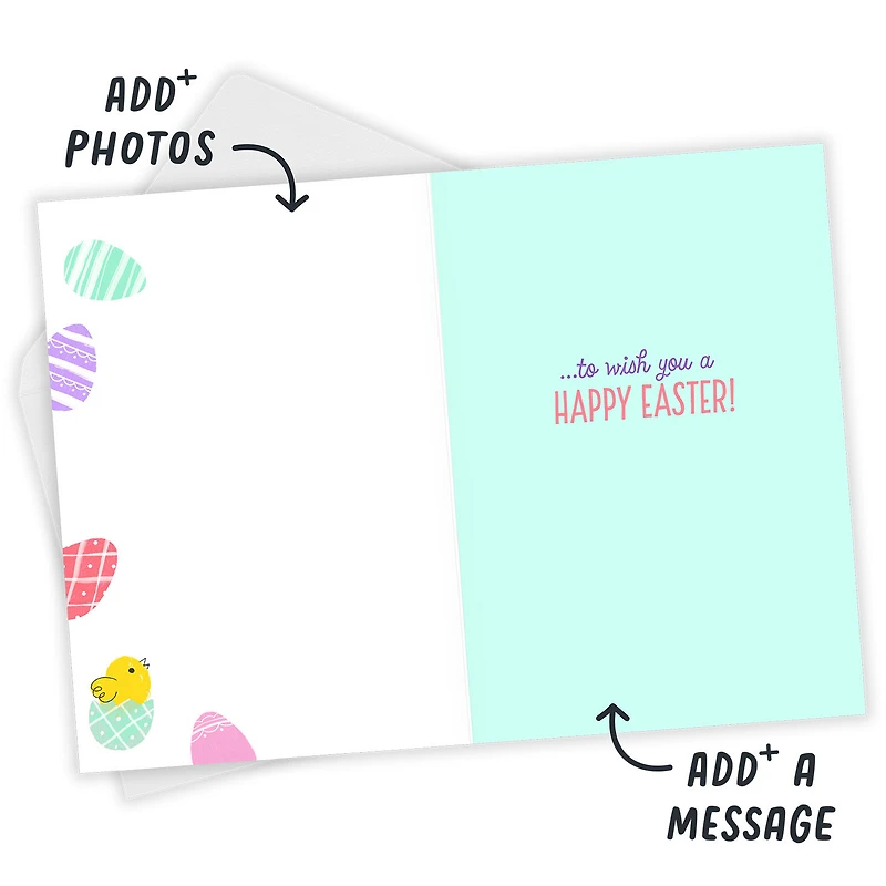 Cute Chicks Peepin' In Custom Easter Card for only USD 4.99 | Hallmark