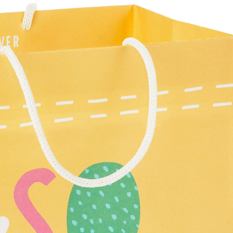 9.6" Pastel Lettering on Yellow Medium Gift Bag for only USD 3.49 | Hallmark