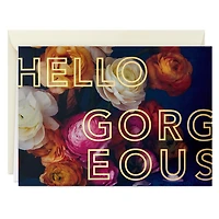 Floral Hello Gorgeous Boxed Blank Notes, Pack of 10 for only USD 12.49 | Hallmark