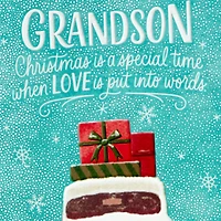 Love Put Into Words Christmas Card for Grandson for only USD 5.99 | Hallmark