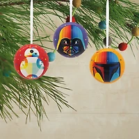 Star Wars™ Tin Ball Hallmark Ornaments, Set of 12 for only USD 31.49 | Hallmark