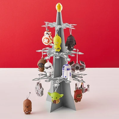 Star Wars™ Hallmark Countdown Calendar Paper Tree Set With 12 Mini Ornaments for only USD 34.99 | Hallmark