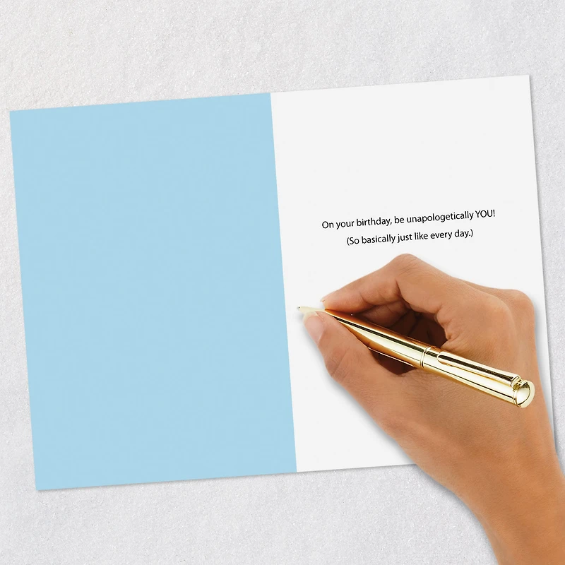 Be Unapologetically You Birthday Card for only USD 3.99 | Hallmark