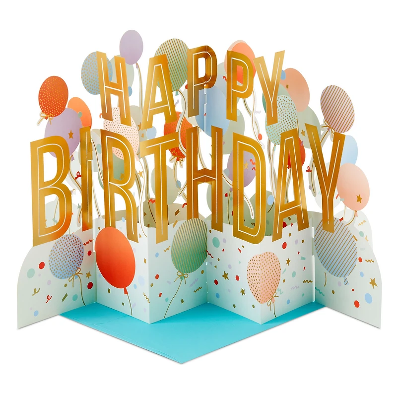 12.38" Jumbo Celebrate Big-Time 3D Pop-Up Birthday Card for only USD 9.99 | Hallmark