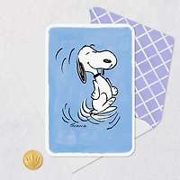 Peanuts® Snoopy Happy Dance Blank Card for only USD 2.99 | Hallmark