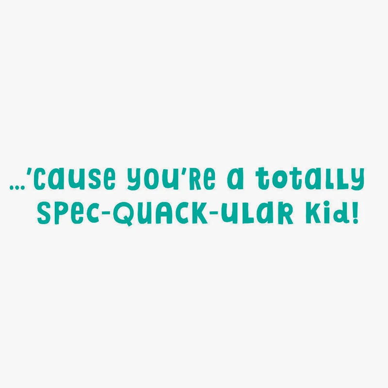 You're Totally Spec-quack-ular Easter Card for Kids for only USD 2.00 | Hallmark