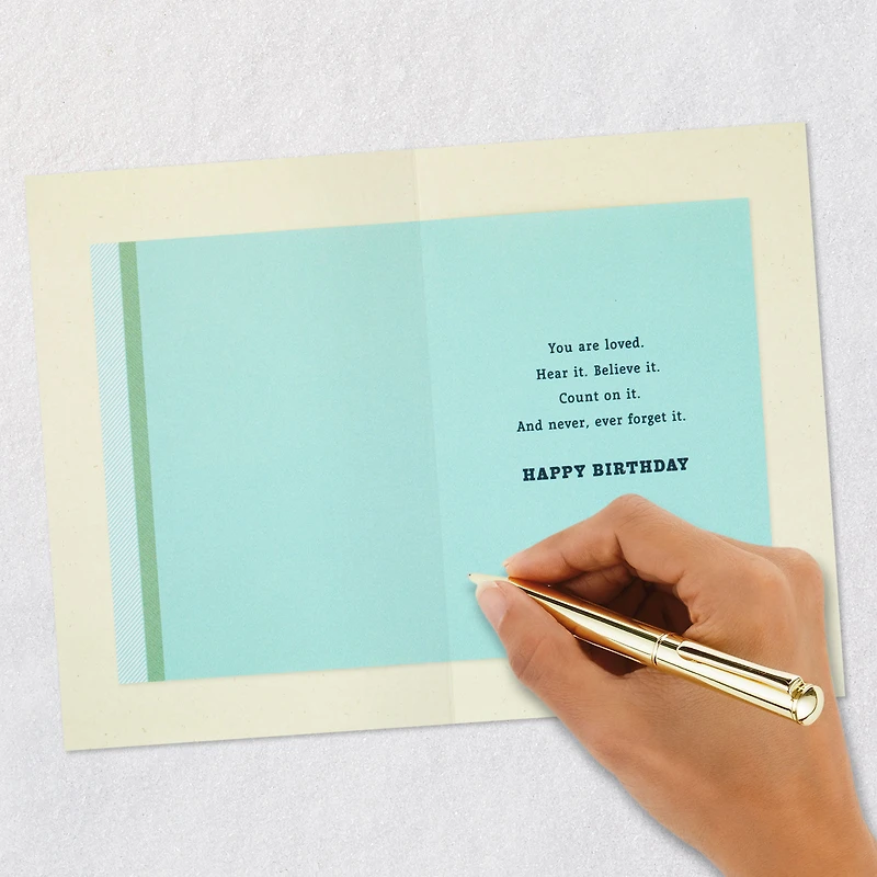 You Are Loved Birthday Card for Grandson for only USD 5.99 | Hallmark