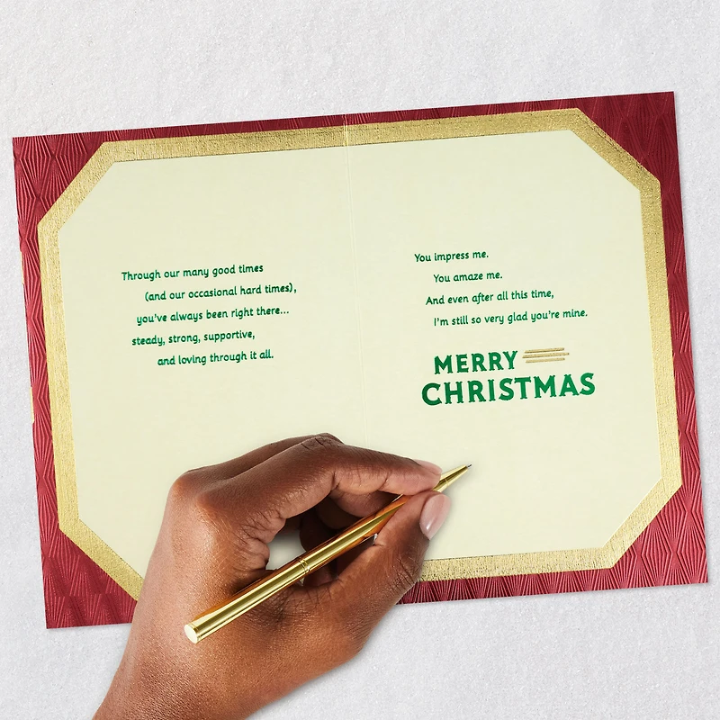 You're a Gift to Our Family Christmas Card for Husband for only USD 4.99 | Hallmark