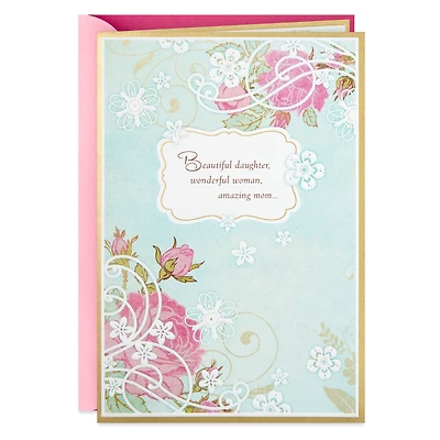 Wonderful Woman, Amazing Mom Mother's Day Card for Daughter for only USD 5.29 | Hallmark