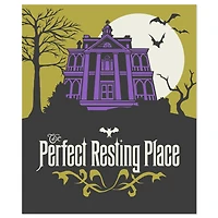 Disney The Haunted Mansion Resting Place Throw Blanket, 50x60 for only USD 24.99 | Hallmark