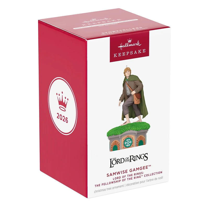 Lord of the Rings: The Fellowship of the Ring™ Collection Samwise Gamgee™ Ornament With Light and Sound for only USD 42.99 | Hallmark
