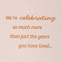 Celebrating You Birthday Card for Mom for only USD 4.99 | Hallmark