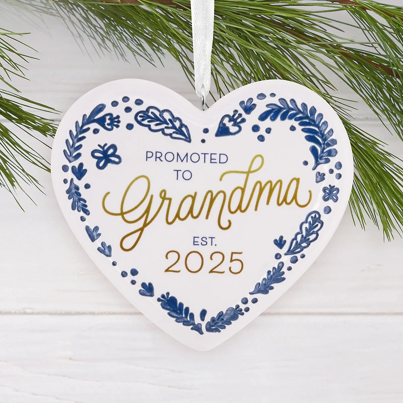 Promoted to Grandma 2025 Hallmark Ornament for only USD 14.99 | Hallmark