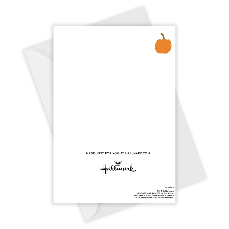 Pumpkin Flavored Everything Custom Thanksgiving Card for only USD 4.99 | Hallmark