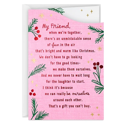 Celebrating the Gift of Friendship Christmas Card for Friend for only USD 4.99 | Hallmark