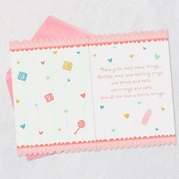 A Life Filled With Love New Baby Girl Card for only USD 0.99 | Hallmark