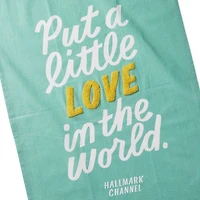Hallmark Channel Love in the World Tea Towel for only USD 16.99 | Hallmark