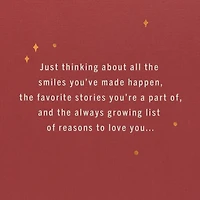 Smiles, Stories and Love Christmas Card for Son for only USD 5.59 | Hallmark