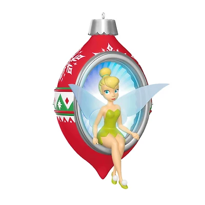 Disney Tinker Bell Trimming the Tree With Tink Ornament With Light for only USD 31.99 | Hallmark