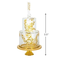 Our Sweet Beginning 2025 Glass Ornament for only USD 30.99 | Hallmark