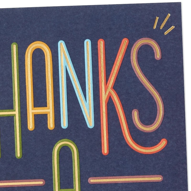 Thanks a Million Thank-You Card for only USD 3.99 | Hallmark