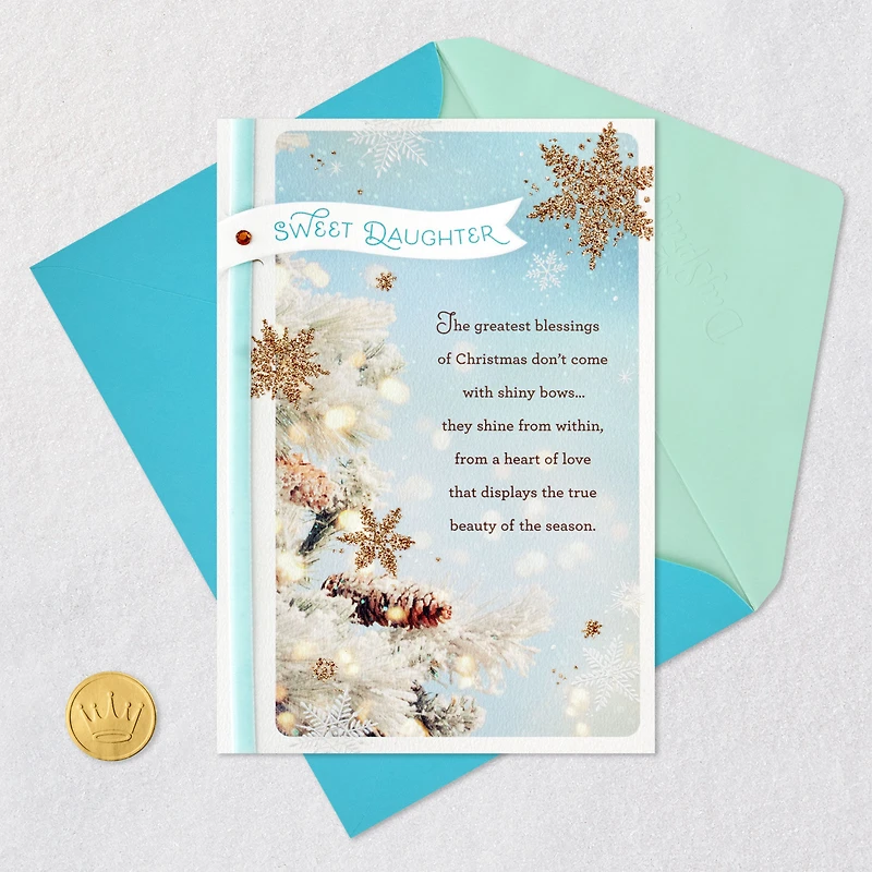 You're a Gift and a Blessing Religious Christmas Card for Daughter for only USD 5.99 | Hallmark