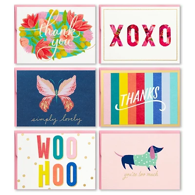 Colorful and Fun Assorted Blank Note Cards, Box of 24 for only USD 14.99 | Hallmark