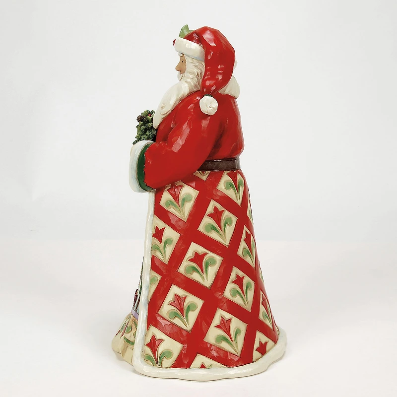 Jim Shore Heartwood Creek Christmas at the Lodge Santa Figurine, 10" for only USD 84.99 | Hallmark