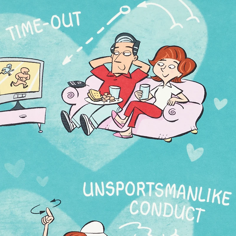 Marriage Is Like Football Funny Anniversary Card for only USD 5.99 | Hallmark