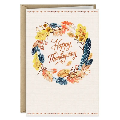 A Day Full of Gratitude Thanksgiving Card for only USD 0.99 | Hallmark