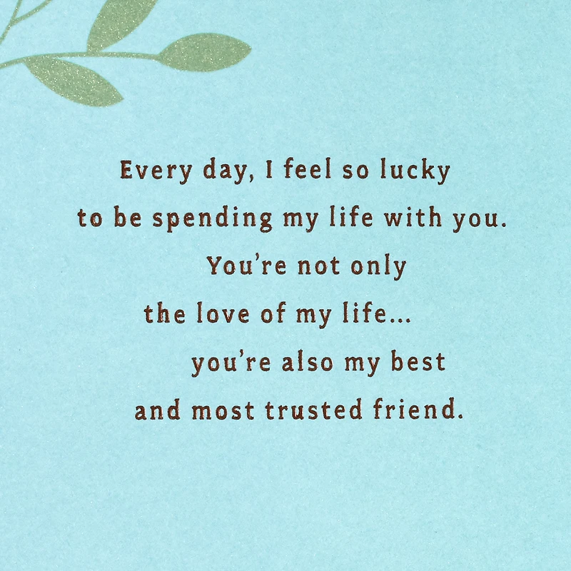 Filling My Days With Happiness Romantic Anniversary Card for Spouse for only USD 5.99 | Hallmark